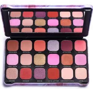 Makeup Revolution Forever Flawless Oogschaduw Palette Tint Unconditional Love 18 x 1.1 gr