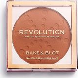 Makeup Revolution poeder w steen Bake & Blot oranje