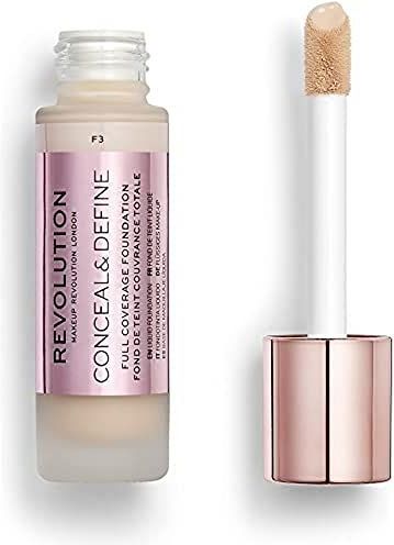 Revolution - Conceal & Define Foundation 23 ml F3