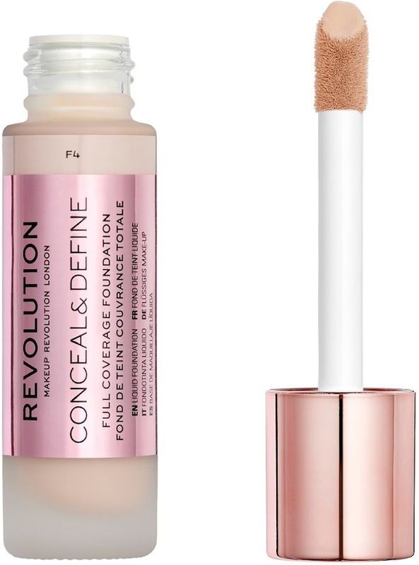 Revolution Conceal & Define Full Coverage Foundation -F4