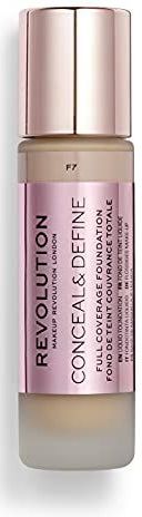Makeup Revolution Conceal & Define Foundation (Verschiedene Farbtöne) - F7