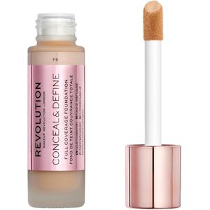 Revolution - Conceal & Define Foundation 23 ml F8