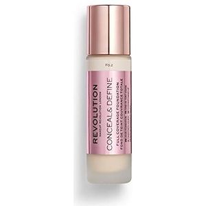 Revolution - Conceal & Define - Foundation - 23 ml - F0.2