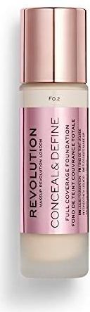Revolution - Conceal & Define - Foundation - 23 ml - F0.2