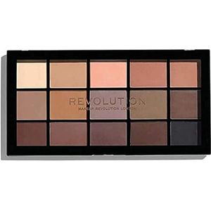 Makeup Revolution Reloaded Oogschaduw Palette Tint Basic Mattes 15 x 1.1 gr