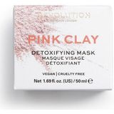 Revolution Skincare Pink Clay Detox Gezichtsmasker 50 ml
