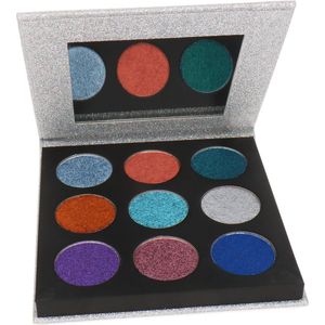 Makeup Revolution Pressed Glitter Oogschaduw Palette - Illusion