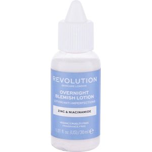 Makeup Revolution - Skincare Overnight Blemish Lotion Anti-Imperfections - Skin Care - Anti Puistjes