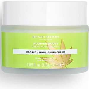 Revolution Skincare Gezichtsverzorging Moisturiser Nourish BoostCBD Rich Nourishing Cream 50 ml (€ 253,40 / 1 l)