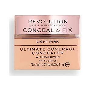Revolution Beauty London Revolution Conceal and Fix Ultimate Coverage Concealer Lichtroze