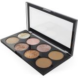 Makeup Revolution Golden Sugar Ultra Oogschaduwpalet - 8 Schaduw, 12,8 g