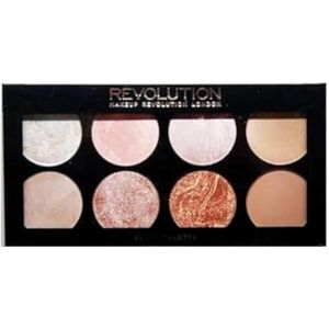 Makeup Revolution Golden Sugar Ultra Oogschaduwpalet - 8 Schaduw, 12,8 g
