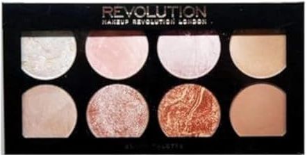 Makeup Revolution Golden Sugar Ultra Oogschaduwpalet - 8 Schaduw, 12,8 g