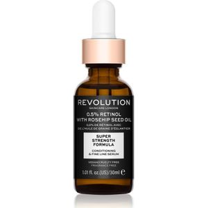 Revolution Skincare Retinol 0.5% With Rosehip Seed Oil Anti-Rimpel en Hydraterende Serum 30 ml