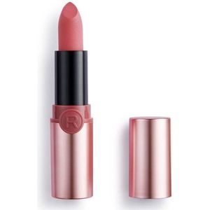 Makeup Revolution Powder Matte Lipstick lippenstift matowa voor mond Rosy 1 stuk