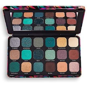 Revolution - Forever Flawless Chilled with Cannabis Sativa Oogschaduw Palette 16.5 g