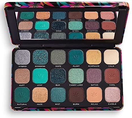 Revolution - Forever Flawless Chilled with Cannabis Sativa Oogschaduw Palette 16.5 g