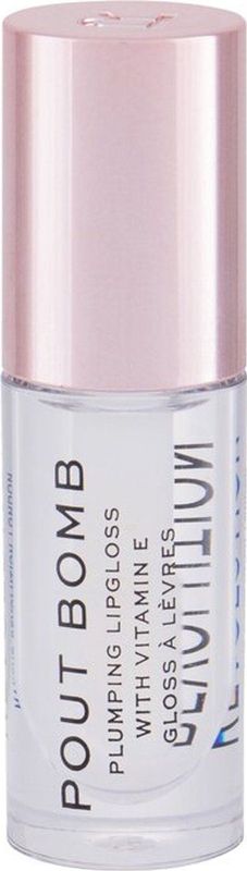 Revolution - Pout Bomb Plumping Gloss - Glaze Clear - 4,6 ml