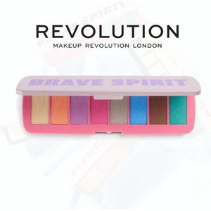 Makeup Revolution - Oogschaduw Palette - Brave Spirit - 8 Tinten
