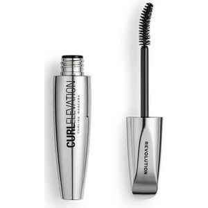 Makeup Revolution - Curl Elevation Curling Mascara - Mascara For Eyelash Curling 8 G Black