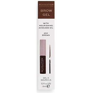 Revolution Brow Gel, asbruin