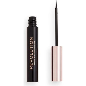 Makeup Revolution - Super Flick Eyeliner - Eyeliner 4.5 Ml Black