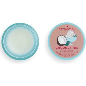 I Heart Revolution - Coconut Ice Lip Mask and Balm with Avocado Oil - Lip Masker