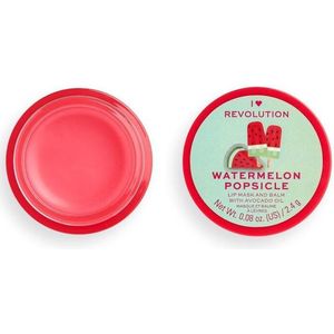 I Heart Revolution Lip Mask - Watermelon Popsicle - Lippenbalsem