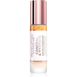 Makeup Revolution Conceal & Hydrate Lichte Hydraterende Foundation Tint  F9 23 ml