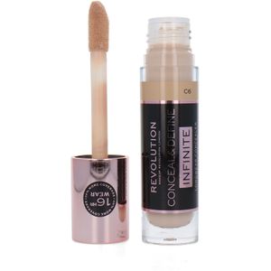 Makeup Revolution Conceal & Define XL Infinite Longwear Concealer - C6