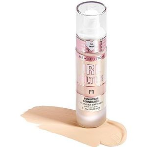 Makeup Revolution IRL Filter Langaanhoudende Matte Make-up Tint F1 23 ml