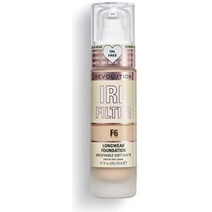 Makeup Revolution IRL Filter Longwear Foundation F6