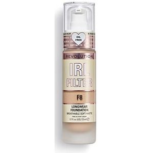 Makeup Revolution IRL Filter Longwear Foundation F8