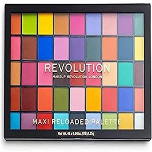 Makeup Revolution - Maxi Reloaded Monster Matte - Oogschaduwpalet - 45 Tinten - 297 g