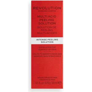 Revolution - Multi Acid Peeling Solution - Dieptereinigende Peeling - 30 ml - Veganistisch