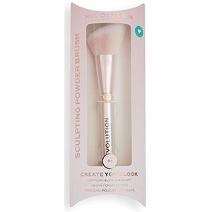 Makeup Revolution - Create Buffing Foundationborstel R7 - Vegan - Diervriendelijk