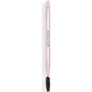 Makeup Revolution Create Define & Fill Brow Brush R1 - Make-up Kwast - Wenkbrauw