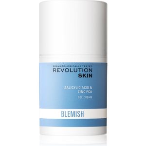 Revolution Skincare Blemish Salicylic Acid & Zinc PCA Hydraterende Gelcrème voor Vette en Problematische Huid 50 ml