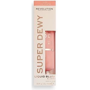 Makeup Revolution Superdewy Liquid Blusher - Fake The Flush