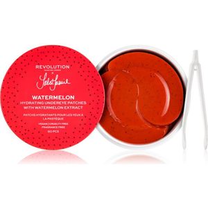 Revolution Skincare X Jake-Jamie Watermelon Hydrogel Oogmasker  voor Hydratatie en Stralende Huid 60 st