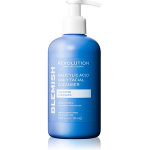 Revolution Skincare Gezichtsreiniger, met salicylzuur, bestrijdt onzuiverheden en verkleint poriën, veganistisch en vrij van dierproeven, 250 ml