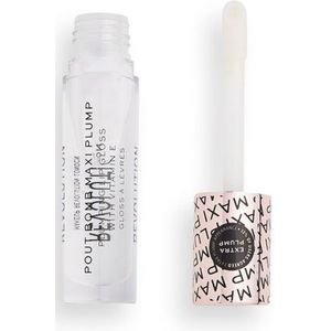 Makeup Revolution Pout Bomb Maxi Plump Lip Gloss 8.5ml (Various Shades) - Glaze