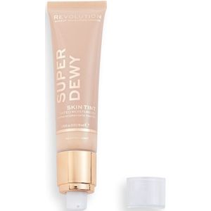 Makeup Revolution - Superdewy Skin Tint - Toning Moisturizing Cream 55 Ml Medium Light
