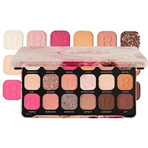 Makeup Revolution - Forever Flawless - Oogschaduw Palette - Tint Affinity - 18 x 1.1 g