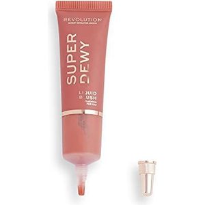 Makeup Revolution Superdewy Liquid Blush Flushing For You, helle Rose