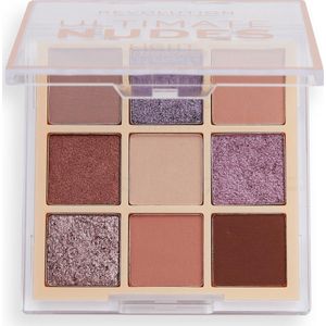 Makeup Revolution - Ultimate Nudes - Oogschaduw Palette - Tint Light - 8 gr