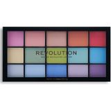 Makeup Revolution, Reloaded Lidschattenpalette, Sugar Pie, 15 Farbtöne, 16.5g