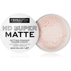Revolution - Relove HD Super Matte Poeder - Transparant - 7 g