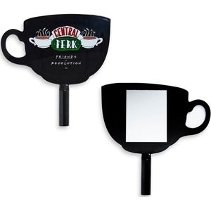 Makeup Revolution X Friends - Central Perk Mirror - Make-Up Spiegel - Handspiegel - Groot - Cadeau - Giftset - Koffie - Coffee - Vrouw
