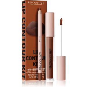 Makeup Revolution - Lip Contour Kit - Lippen Set - D.